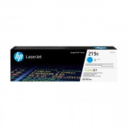 HP 219X HIGH YIELD CYAN ORIGINAL LASERJET TONER CARTRIDG