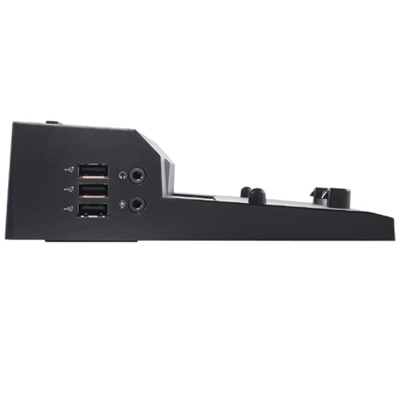 Dell - Replicateur E-Port II Simple avec USB 3.0 - Adaptateur CA 130 W zone EURO1