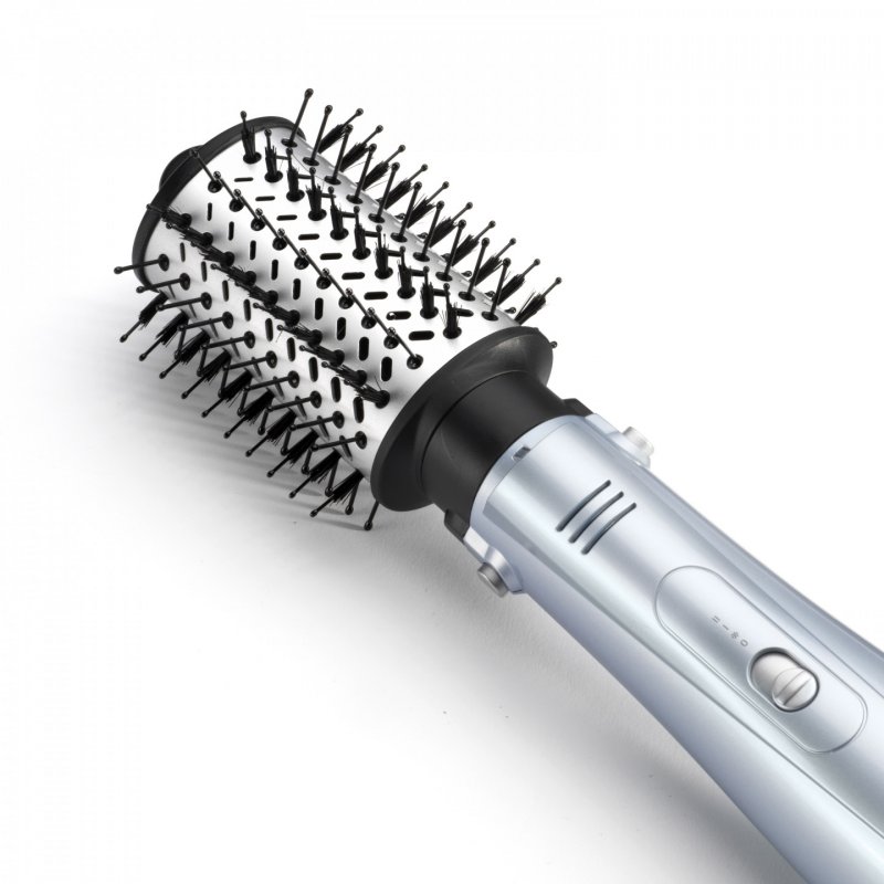 BaByliss Hydro-Fusion Hydro Fusion Smooth & Shape Brosse soufflante à air chaud À chaleur Gris, Argent 1000 W 2,5 m