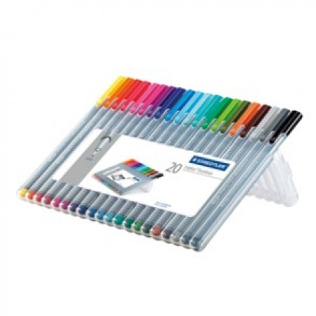 Staedtler - Triplus Fineliner in wallet, 20 pcs (334 SB20)