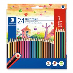 Staedtler - Wopex Coloring Pencils - Box of 24 Assorted (185C24P)