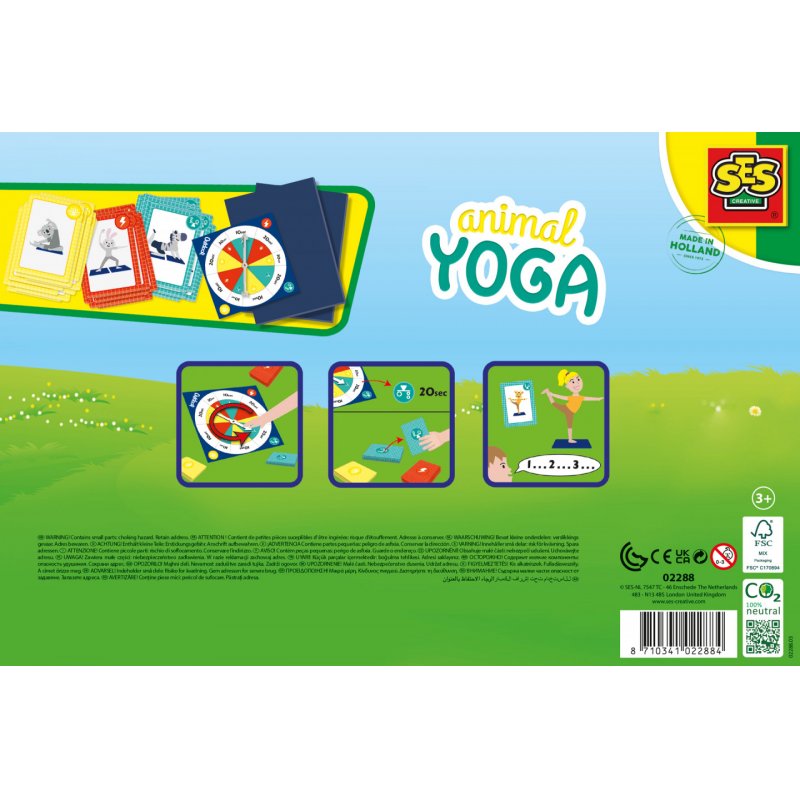 SES Creative - Animal yoga - (S02288)