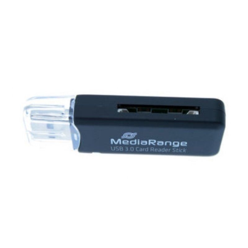 MediaRange MRCS507 lecteur de carte mémoire USB 3.2 Gen 1 (3.1 Gen 1) Interne Noir