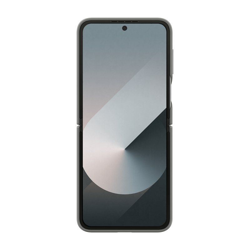 Silicone Case (grau, Samsung Galaxy Z Flip6)