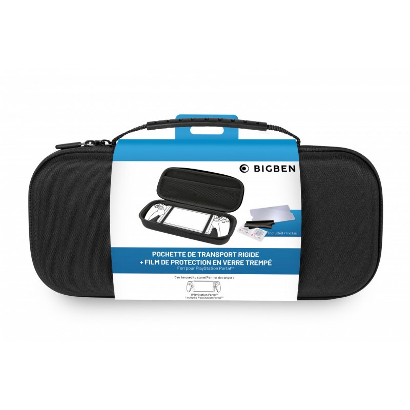 Bigben Carry Pouch & Tempered Glass For Portal PS5