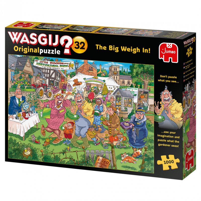 Jumbo Wasgij Original 32 Darf es etwas mehr sein? 1000 Teile Puzzle (19170)