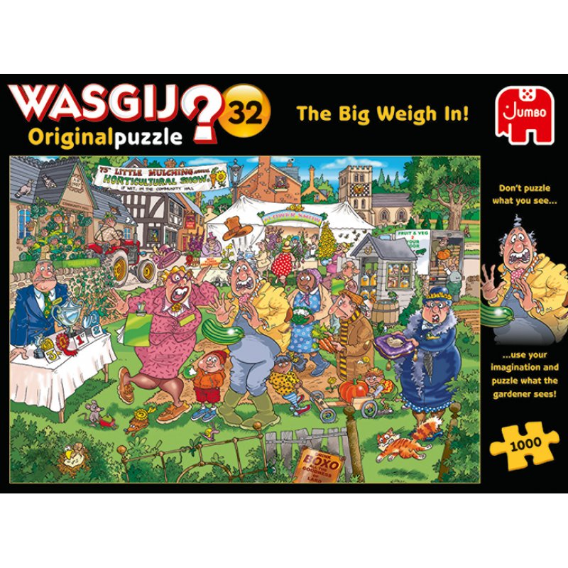 Jumbo Wasgij Original 32 Darf es etwas mehr sein? 1000 Teile Puzzle (19170)