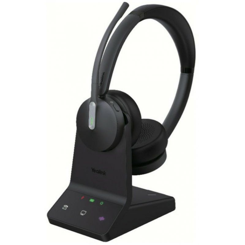 Yealink WH64 Dual UC Casque Sans fil Arceau Bureau/Centre d'appels Micro-USB Bluetooth Noir