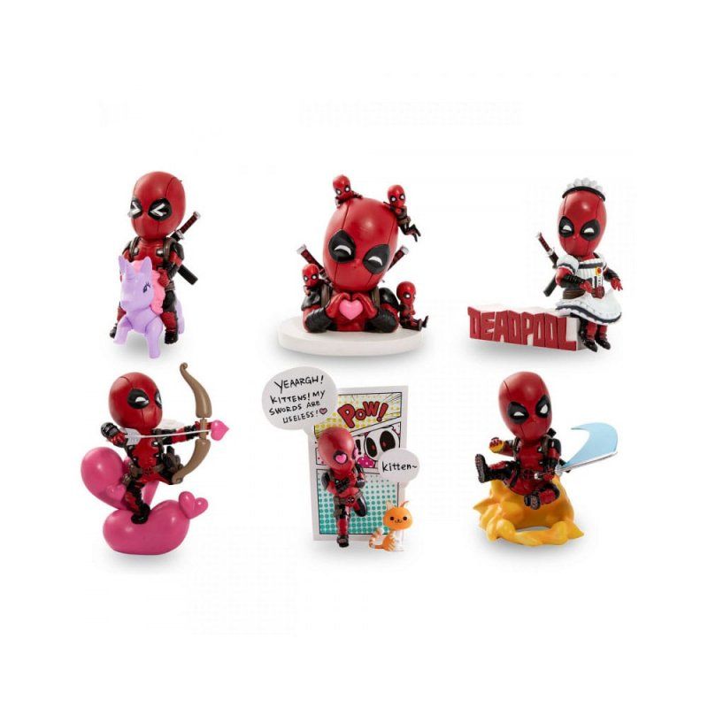 Marvel présentoir figurines mini Hero Box Classic Series Deadpool 8 cm (6)