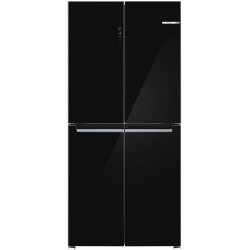 Bosch Serie 4 KMC85LBEA side-by-side refrigerator Freestanding 547 L E Black