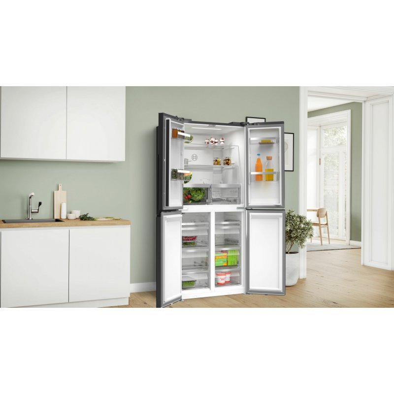 Bosch Serie 4 KMC85LBEA frigo américain Pose libre 547 L E Noir