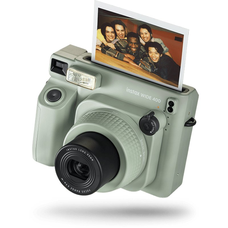 Fuji - Instax Wide 400 Instant Camera Green