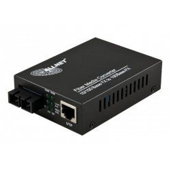 ALLNET ALL-MC102-SC-MM network media converter 100 Mbit/s Multi-mode Black