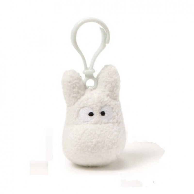 STUDIO GHIBLI - Porte-Clés Peluche Totoro Blanc - 8 cm