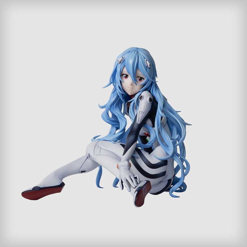 Rebuild of Evangelion statuette PVC 1/7 Rei Ayanami Long Hair Ver. 11 cm