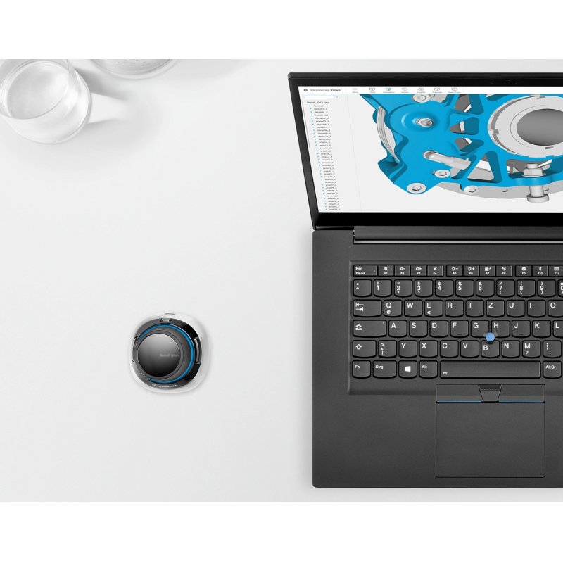 3Dconnexion SpaceMouse Wireless Kit 2 mouse Universal Right-hand RF Wireless Bluetooth USB Type-A Optical