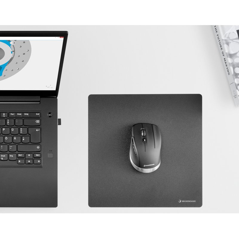 3Dconnexion SpaceMouse Wireless Kit 2 mouse Universal Right-hand RF Wireless Bluetooth USB Type-A Optical