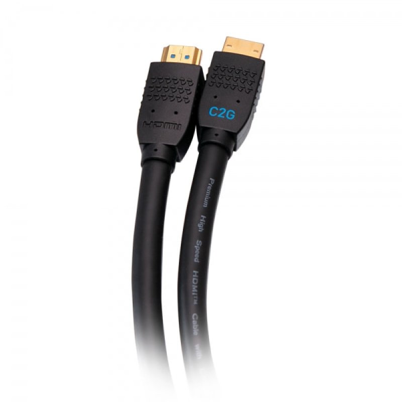 C2G Câble 15,2 m HDMI Premium, haut débit, série de performance- 1080p encastrable dans le mur, certifié CMG (FT4)
