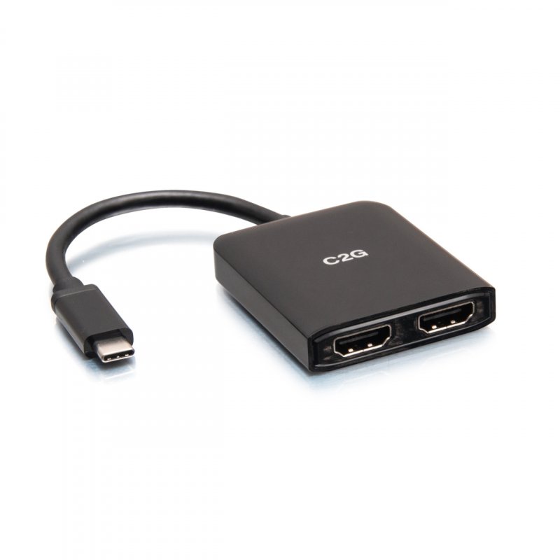 C2G USB-C to Dual HDMI MST Hub - 4K