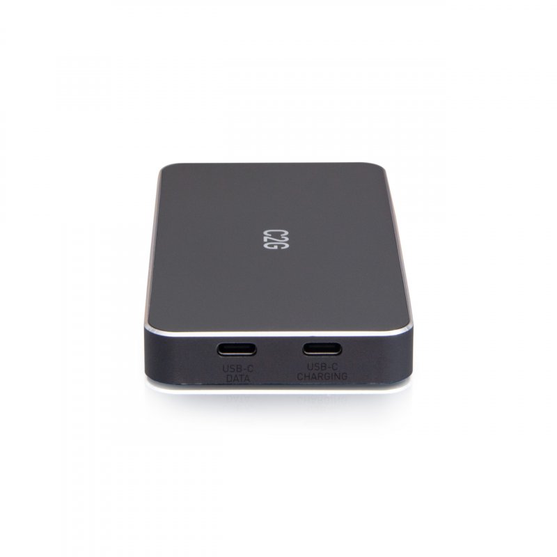 C2G USB-C 7-in-1 Dual Display MST Docking Station with HDMI, DisplayPort, Ethernet, USB, and Power Delivery up to 100W
