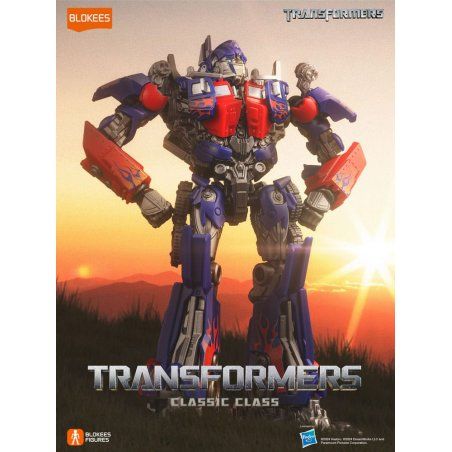 STOCK1-Transformers figurine Plastic Model Kit Blokees Classic Class 09 Optimus Prime