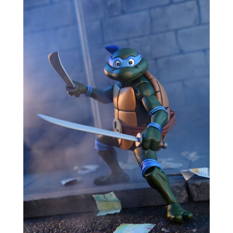 Tortues Ninja (Cartoon) figurine Ultimate Leonardo VHS 18 cm