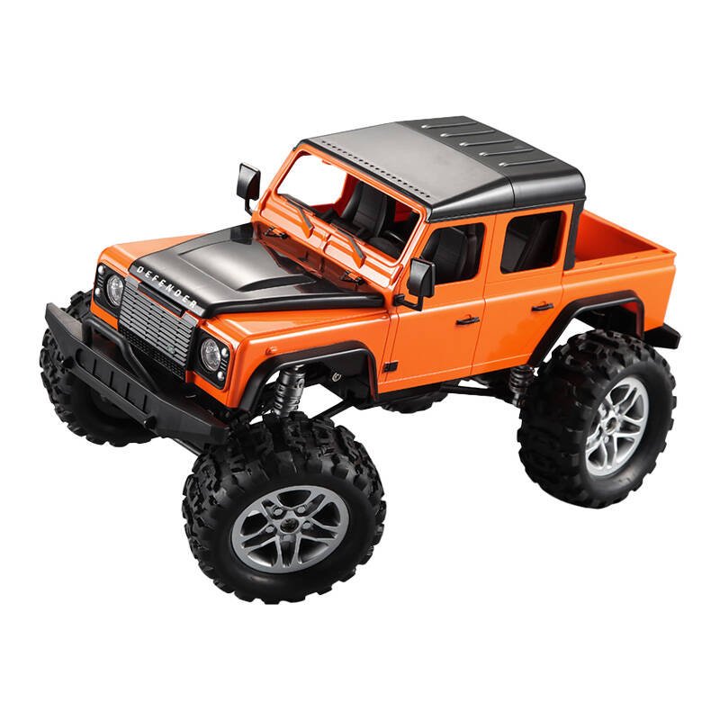 Remote-controlled car 1:14 Double Eagle (organge) Land Rover Defender (Pick-up) E332-003