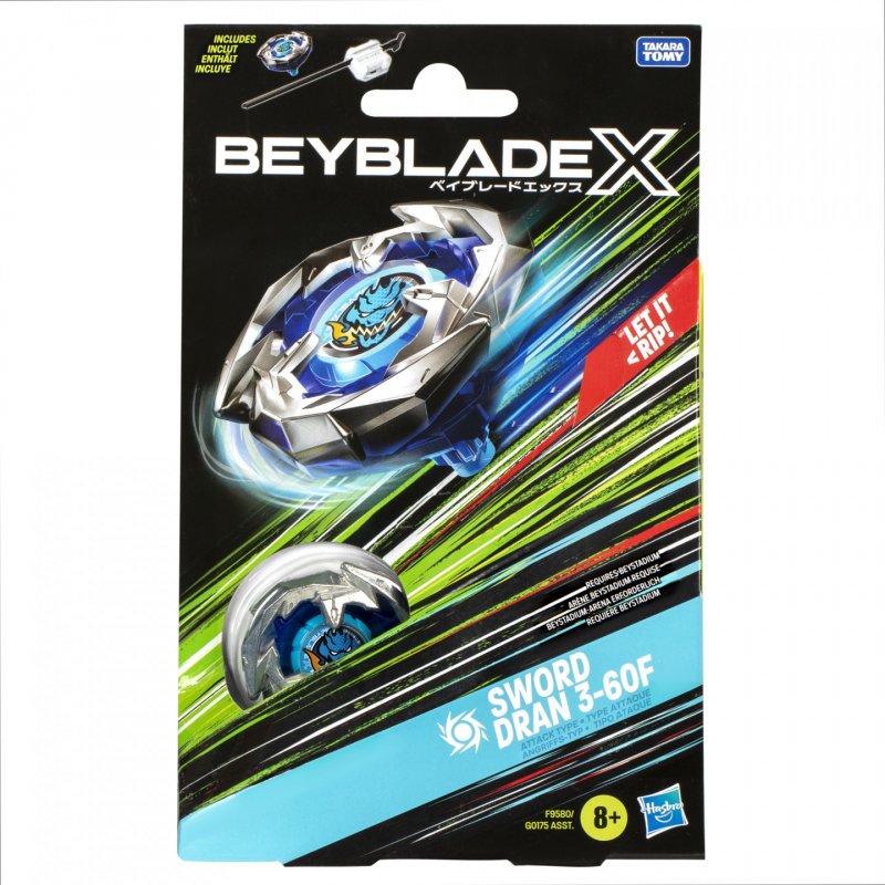 Beyblade Sword Dran 3-60F Couvercle de toupie de combat
