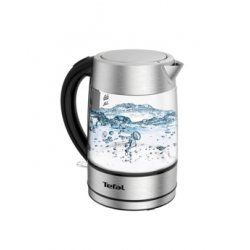 Tefal KI772D electric kettle 1.7 L 2400 W Stainless steel Transparent