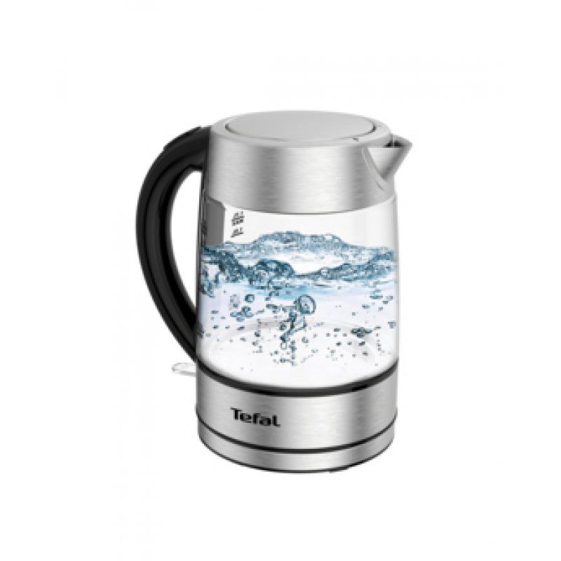 Tefal KI772D bouilloire 1,7 L 2400 W Acier inoxydable, Transparent