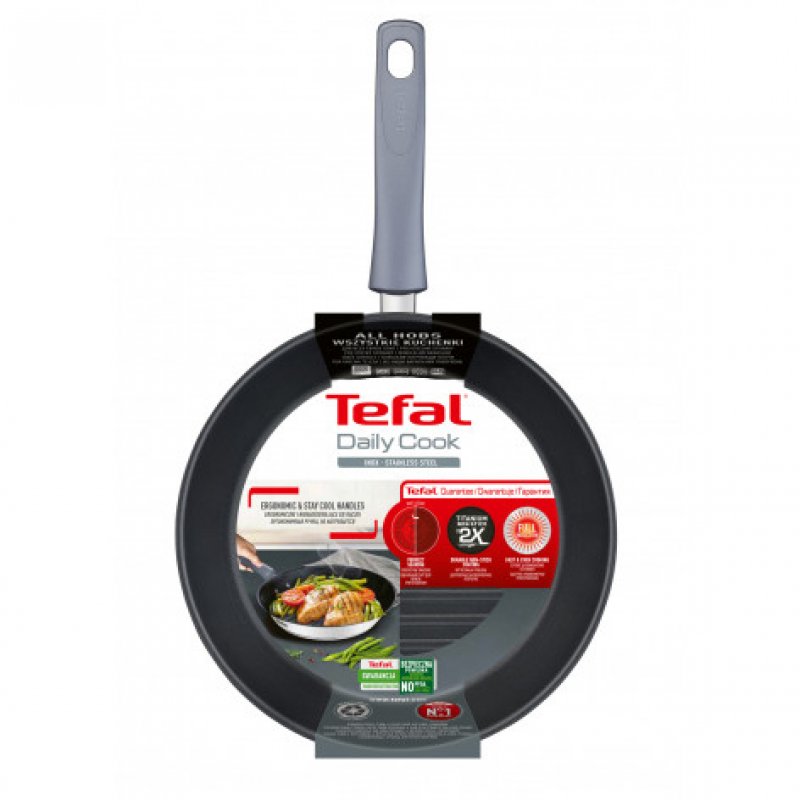 Tefal Daily Cook G7314055 poêle Poêle grill Rond