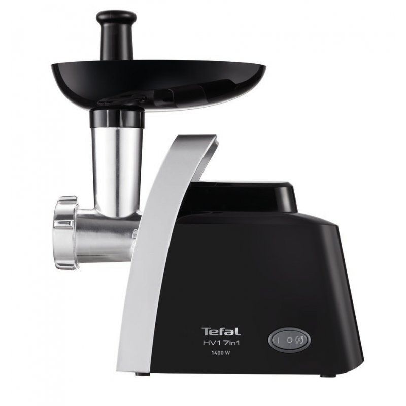 Tefal HV1 NE1098 hachoir 1400 W Noir, Argent
