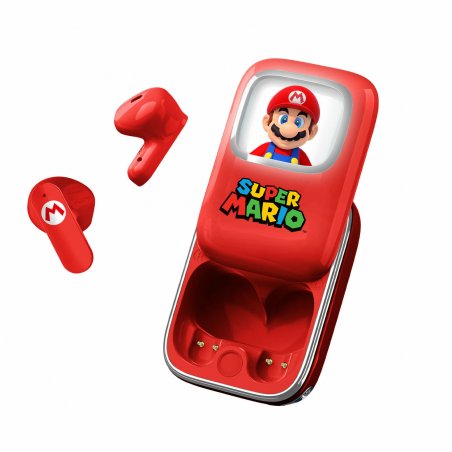 SUPER MARIO - Slide Case Light Up - Earpods Audio TWS