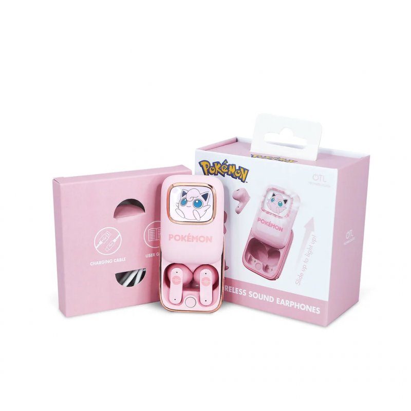 POKEMON - Rondoudou - Slide Case Light Up - Earpods Audio TWS