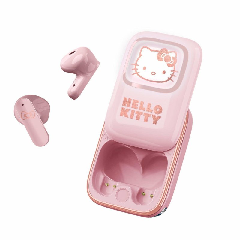 HELLO KITTY - Slide Case Light Up - Earpods Audio TWS