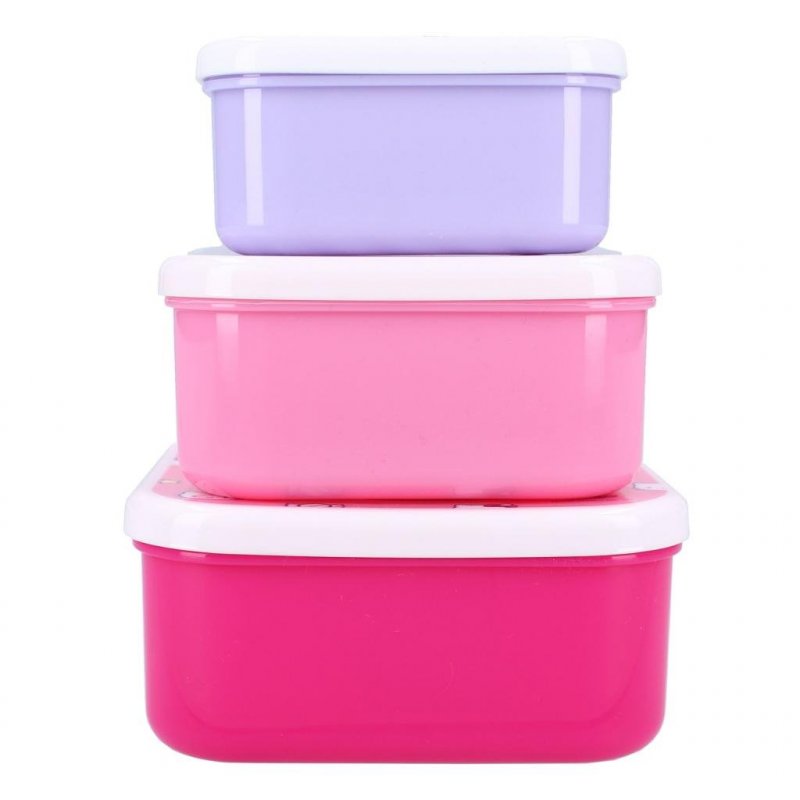 HELLO KITTY - Fresh Bites - Boîtes à Snack - 3 pcs