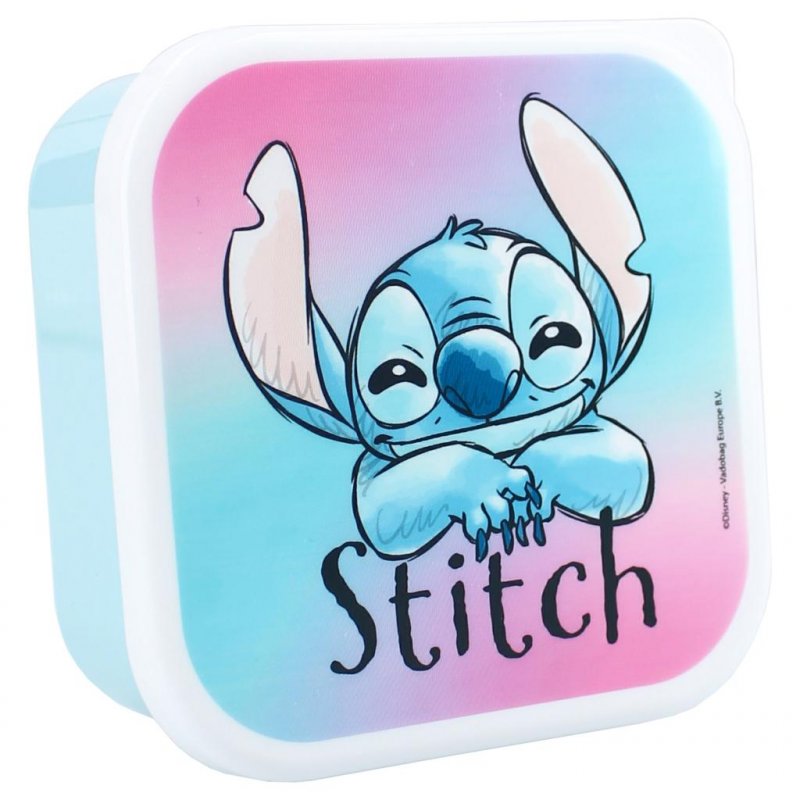 STITCH - Aloha - Boîtes à Snack - 3 pcs