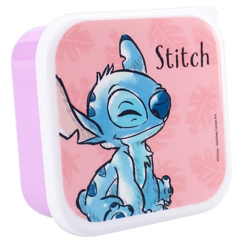 STITCH - Aloha - Boîtes à Snack - 3 pcs