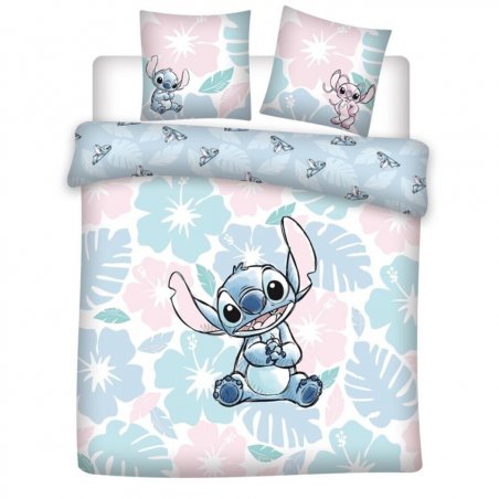 LILO & STITCH - Parure de lit 240x220cm 2x65x65cm - Stitch