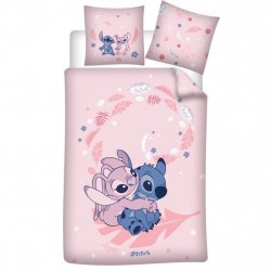 LILO & STITCH - Stitch & Angel - Parure de lit 140x200cm 65x65cm