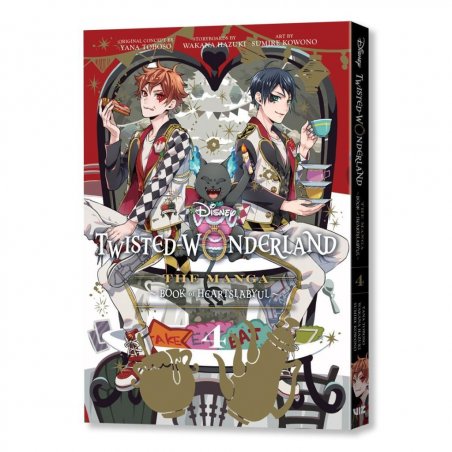DISNEY - TWISTED-WONDERLAND - Tome 4 (Manga) - EDITION LIMITEE