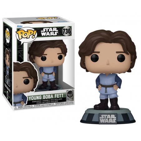 STAR WARS FETT LEGACY - POP Star Wars N° 736 - Boba Fett (Jeune)
