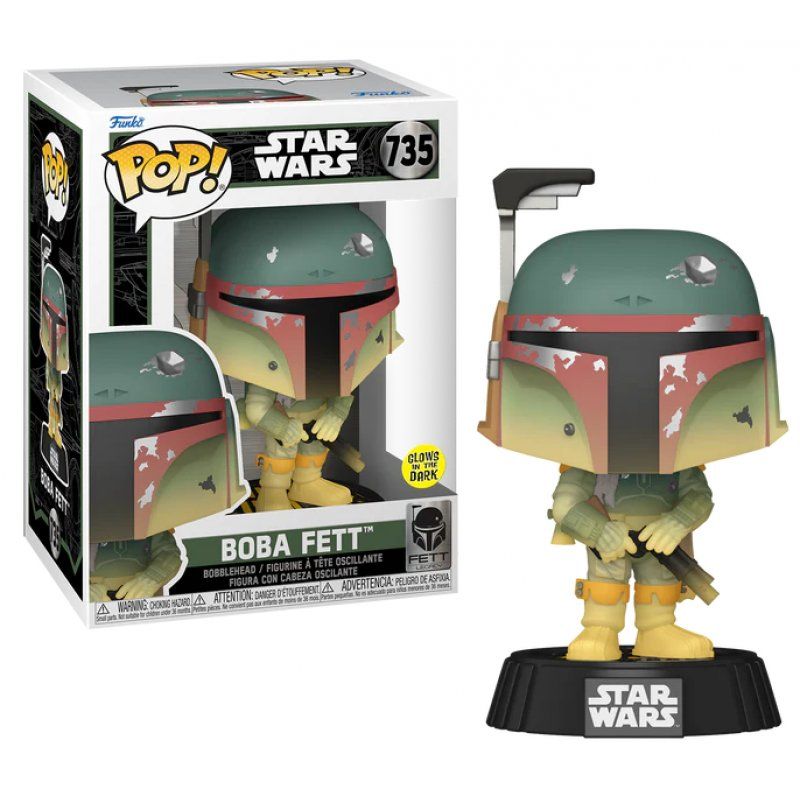 STAR WARS FETT LEGACY - POP Star Wars N° 735 - Boba Fett (GITD)