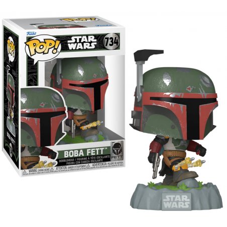 STAR WARS FETT LEGACY - POP Star Wars N° 734 - Boba Fett avec Rockets