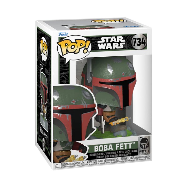 STAR WARS FETT LEGACY - POP Star Wars N° 734 - Boba Fett avec Rockets