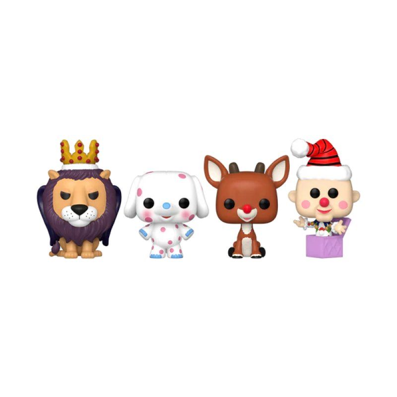 RUDOLPH - Pocket Pop 4 Pack - Tree Holiday