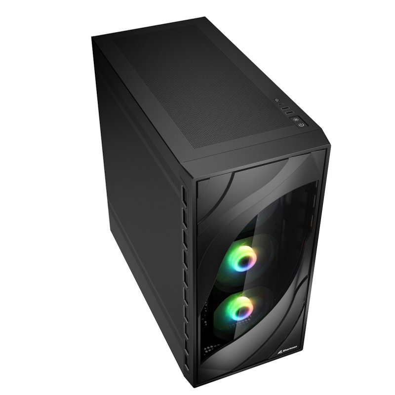 Rebel C80M RGB ATX Black (schwarz)