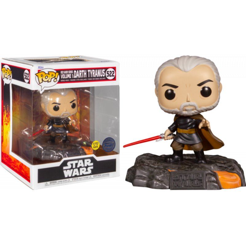 STAR WARS - POP DELUXE N° 522 - RSSv1 - Darth Tyranus (GW)