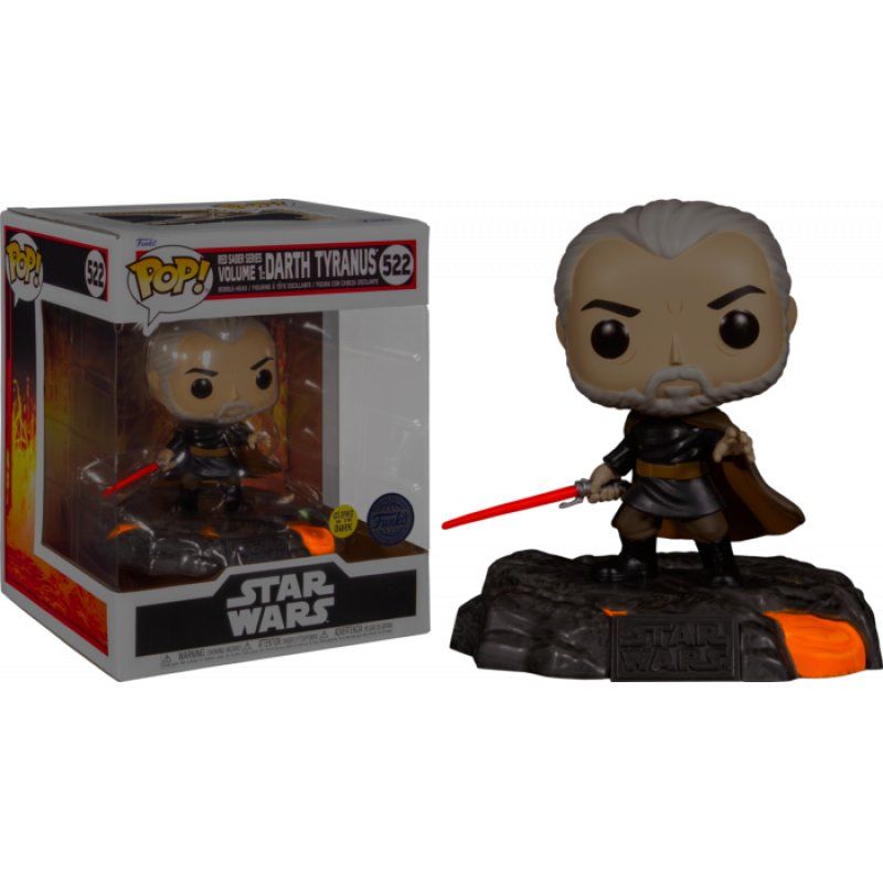 STAR WARS - POP DELUXE N° 522 - RSSv1 - Darth Tyranus (GW)