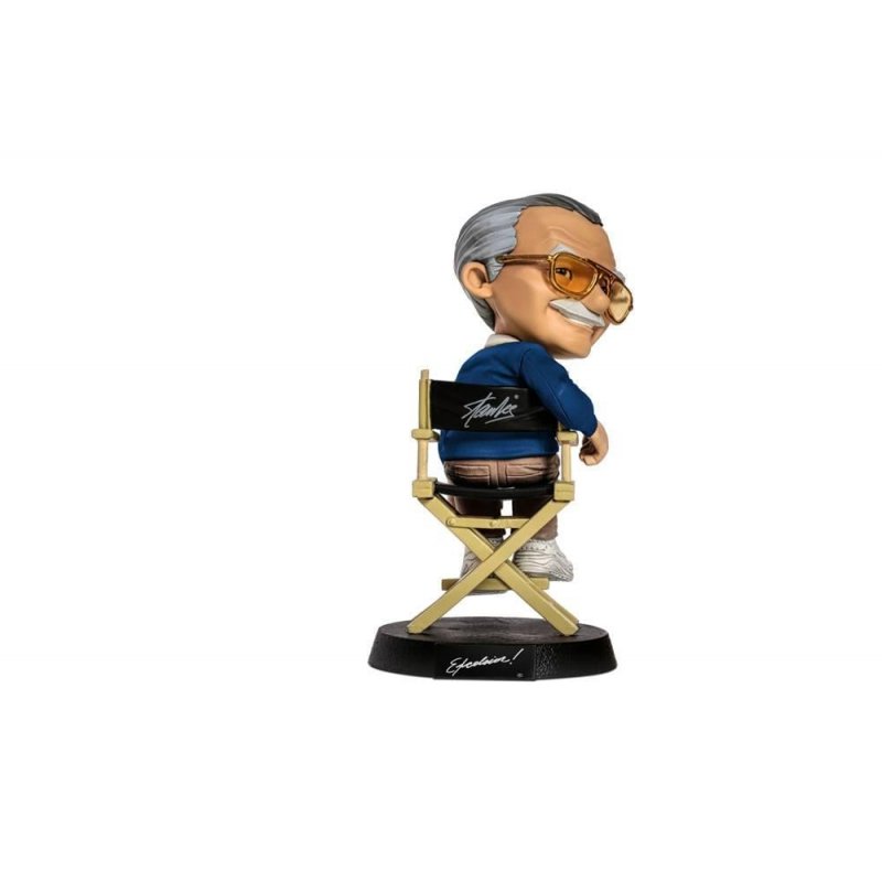 MARVEL - Stan Lee Blue Shirt - Figurine Mini Co 14cm